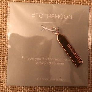 Origami owl ‘To the moon’ rose gold core momento